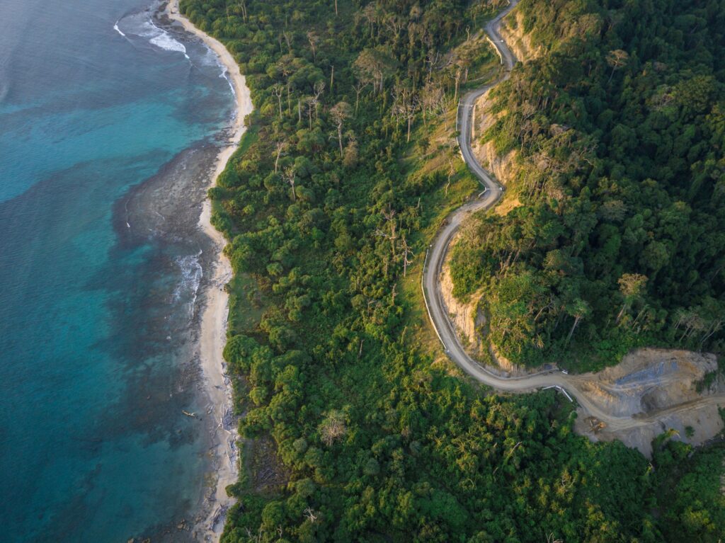 Beautiful coastal landscapes, coral reefs, and iconic tourist places in Andaman and Nicobar Islands attracting visitors from around the world.