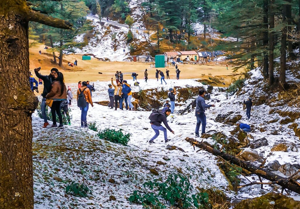 Panoramic landscape of Meghalaya with famous viewpoints and the best places to visit in Meghalaya.