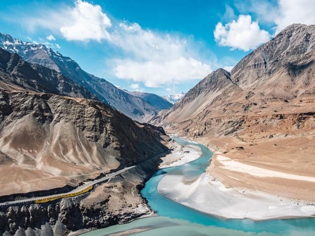 Beautiful Places in India to Visit featuring monasteries and Himalayan valleys in Ladakh