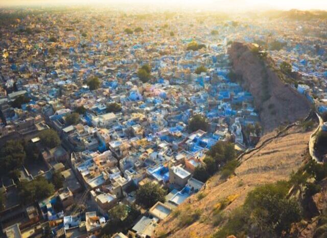 Beautiful Places in India to Visit – blue city of Jodhpur